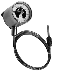 Kontaktthermometer mit Kapillarleitung
